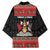 Trinidad And Tobago Christmas Kimono Merry Xmas Coat Of Arms - Wonder Print Shop