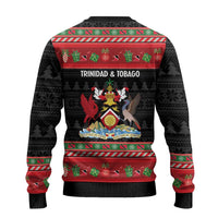 Trinidad And Tobago Christmas Ugly Christmas Sweater Merry Xmas Coat Of Arms - Wonder Print Shop