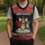 Trinidad And Tobago Christmas Knitted V-Neck Vest Merry Xmas Coat Of Arms - Wonder Print Shop