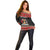 Trinidad And Tobago Christmas Off Shoulder Sweater Merry Xmas Coat Of Arms - Wonder Print Shop