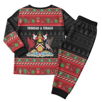 Trinidad And Tobago Christmas Pajama Set Merry Xmas Coat Of Arms - Wonder Print Shop