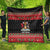 Trinidad And Tobago Christmas Quilt Merry Xmas Coat Of Arms - Wonder Print Shop