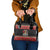 Trinidad And Tobago Christmas Shoulder Handbag Merry Xmas Coat Of Arms - Wonder Print Shop