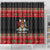 Trinidad And Tobago Christmas Shower Curtain Merry Xmas Coat Of Arms - Wonder Print Shop