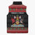 Trinidad And Tobago Christmas Sleeveless Puffer Jacket Merry Xmas Coat Of Arms - Wonder Print Shop