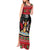 Trinidad And Tobago Christmas Tank Maxi Dress Merry Xmas Coat Of Arms - Wonder Print Shop