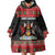 Trinidad And Tobago Christmas Wearable Blanket Hoodie Merry Xmas Coat Of Arms - Wonder Print Shop