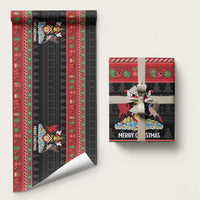 Trinidad And Tobago Christmas Wrapping Paper Merry Xmas Coat Of Arms - Wonder Print Shop
