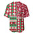 Personalized St Kitts & Nevis Cricket Christmas Baseball Jersey Merry Xmas Patriots - Wonder Print Shop