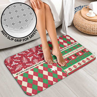 St Kitts & Nevis Cricket Christmas Bathroom Set Merry Xmas Patriots - Wonder Print Shop