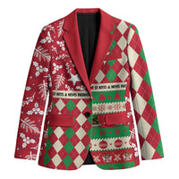 Personalized St Kitts & Nevis Cricket Christmas Blazer Merry Xmas Patriots - Wonder Print Shop