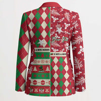 Personalized St Kitts & Nevis Cricket Christmas Blazer Merry Xmas Patriots - Wonder Print Shop
