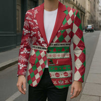 Personalized St Kitts & Nevis Cricket Christmas Blazer Merry Xmas Patriots - Wonder Print Shop