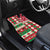 Personalized St Kitts & Nevis Cricket Christmas Car Mats Merry Xmas Patriots - Wonder Print Shop