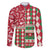 Personalized St Kitts & Nevis Cricket Christmas Family Matching Long Sleeve Bodycon Dress and Hawaiian Shirt Merry Xmas Patriots - Wonder Print Shop