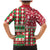 Personalized St Kitts & Nevis Cricket Christmas Family Matching Mermaid Dress and Hawaiian Shirt Merry Xmas Patriots - Wonder Print Shop