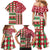 Personalized St Kitts & Nevis Cricket Christmas Family Matching Mermaid Dress and Hawaiian Shirt Merry Xmas Patriots - Wonder Print Shop