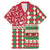 Personalized St Kitts & Nevis Cricket Christmas Family Matching Mermaid Dress and Hawaiian Shirt Merry Xmas Patriots - Wonder Print Shop