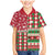 Personalized St Kitts & Nevis Cricket Christmas Family Matching Mermaid Dress and Hawaiian Shirt Merry Xmas Patriots - Wonder Print Shop