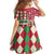 Personalized St Kitts & Nevis Cricket Christmas Family Matching Off The Shoulder Long Sleeve Dress and Hawaiian Shirt Merry Xmas Patriots - Wonder Print Shop