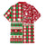 Personalized St Kitts & Nevis Cricket Christmas Family Matching Off Shoulder Maxi Dress and Hawaiian Shirt Merry Xmas Patriots - Wonder Print Shop