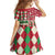 Personalized St Kitts & Nevis Cricket Christmas Family Matching Off Shoulder Short Dress and Hawaiian Shirt Merry Xmas Patriots - Wonder Print Shop