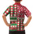 Personalized St Kitts & Nevis Cricket Christmas Family Matching Short Sleeve Bodycon Dress and Hawaiian Shirt Merry Xmas Patriots - Wonder Print Shop
