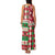 Personalized St Kitts & Nevis Cricket Christmas Family Matching Tank Maxi Dress and Hawaiian Shirt Merry Xmas Patriots - Wonder Print Shop