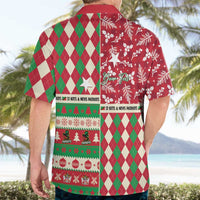 Personalized St Kitts & Nevis Cricket Christmas Hawaiian Shirt Merry Xmas Patriots - Wonder Print Shop