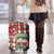 St Kitts & Nevis Cricket Christmas Luggage Cover Merry Xmas Patriots - Wonder Print Shop
