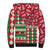 Personalized St Kitts & Nevis Cricket Christmas Sherpa Hoodie Merry Xmas Patriots - Wonder Print Shop