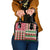 St Kitts & Nevis Cricket Christmas Shoulder Handbag Merry Xmas Patriots - Wonder Print Shop