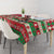 St Kitts & Nevis Cricket Christmas Tablecloth Merry Xmas Patriots - Wonder Print Shop