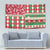 St Kitts & Nevis Cricket Christmas Tapestry Merry Xmas Patriots - Wonder Print Shop