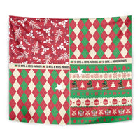 St Kitts & Nevis Cricket Christmas Tapestry Merry Xmas Patriots - Wonder Print Shop