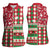 Personalized St Kitts & Nevis Cricket Christmas Women Sleeveless Polo Shirt Merry Xmas Patriots - Wonder Print Shop