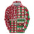 Personalized St Kitts & Nevis Cricket Christmas Zip Hoodie Merry Xmas Patriots - Wonder Print Shop
