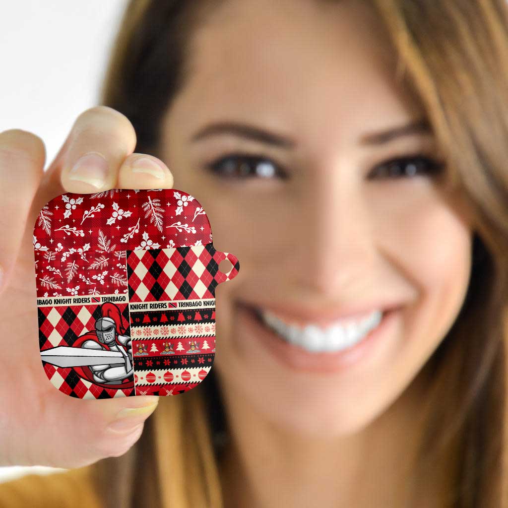 Trinbago Cricket Christmas AirPods Case Merry Xmas Knight Riders - Wonder Print Shop