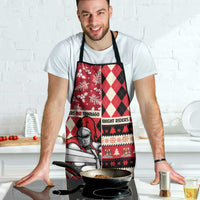 Trinbago Cricket Christmas Apron Merry Xmas Knight Riders - Wonder Print Shop