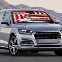 Trinbago Cricket Christmas Auto Sun Shade Merry Xmas Knight Riders - Wonder Print Shop