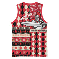 Personalized Trinbago Cricket Christmas Basketball Jersey Merry Xmas Knight Riders - Wonder Print Shop