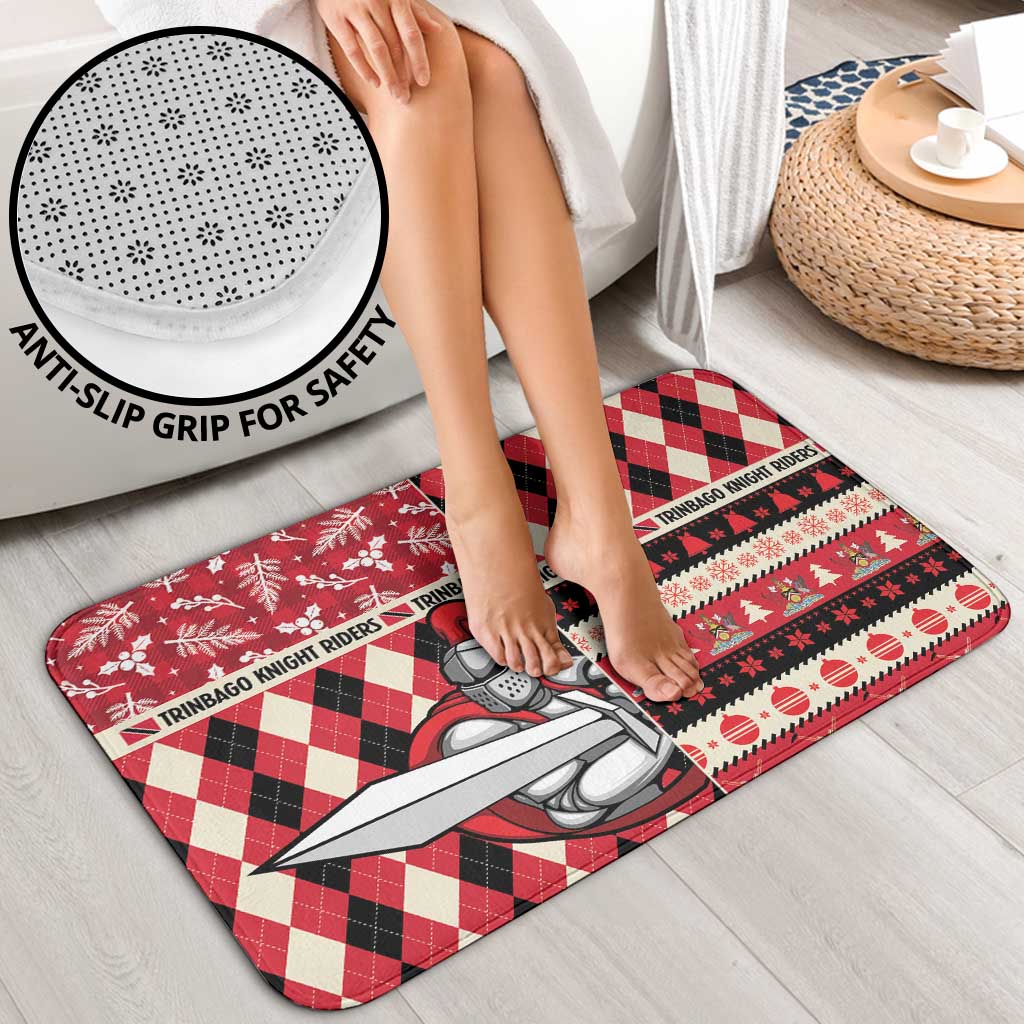 Trinbago Cricket Christmas Bathroom Set Merry Xmas Knight Riders - Wonder Print Shop