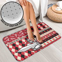 Trinbago Cricket Christmas Bathroom Set Merry Xmas Knight Riders - Wonder Print Shop