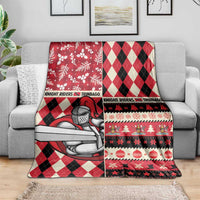 Trinbago Cricket Christmas Blanket Merry Xmas Knight Riders - Wonder Print Shop