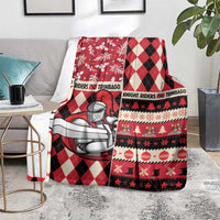 Trinbago Cricket Christmas Blanket Merry Xmas Knight Riders - Wonder Print Shop