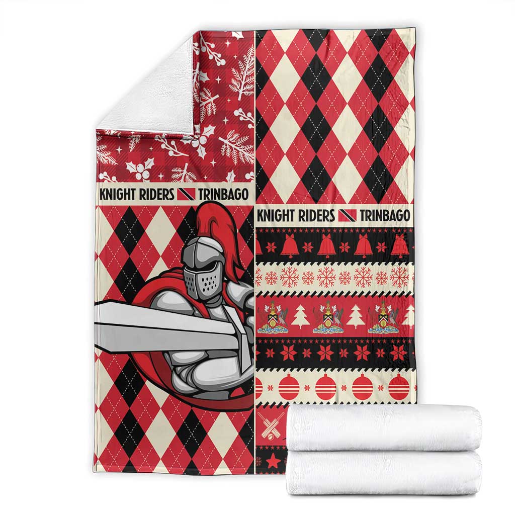 Trinbago Cricket Christmas Blanket Merry Xmas Knight Riders - Wonder Print Shop
