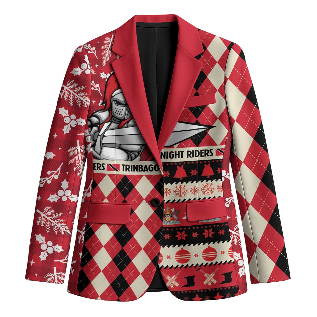 Personalized Trinbago Cricket Christmas Blazer Merry Xmas Knight Riders - Wonder Print Shop