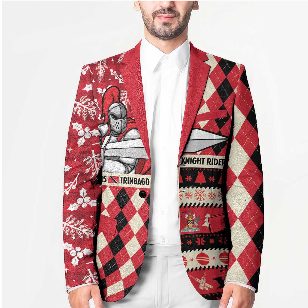 Personalized Trinbago Cricket Christmas Blazer Merry Xmas Knight Riders - Wonder Print Shop