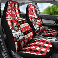 Trinbago Cricket Christmas Car Seat Cover Merry Xmas Knight Riders - Wonder Print Shop