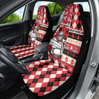 Trinbago Cricket Christmas Car Seat Cover Merry Xmas Knight Riders - Wonder Print Shop